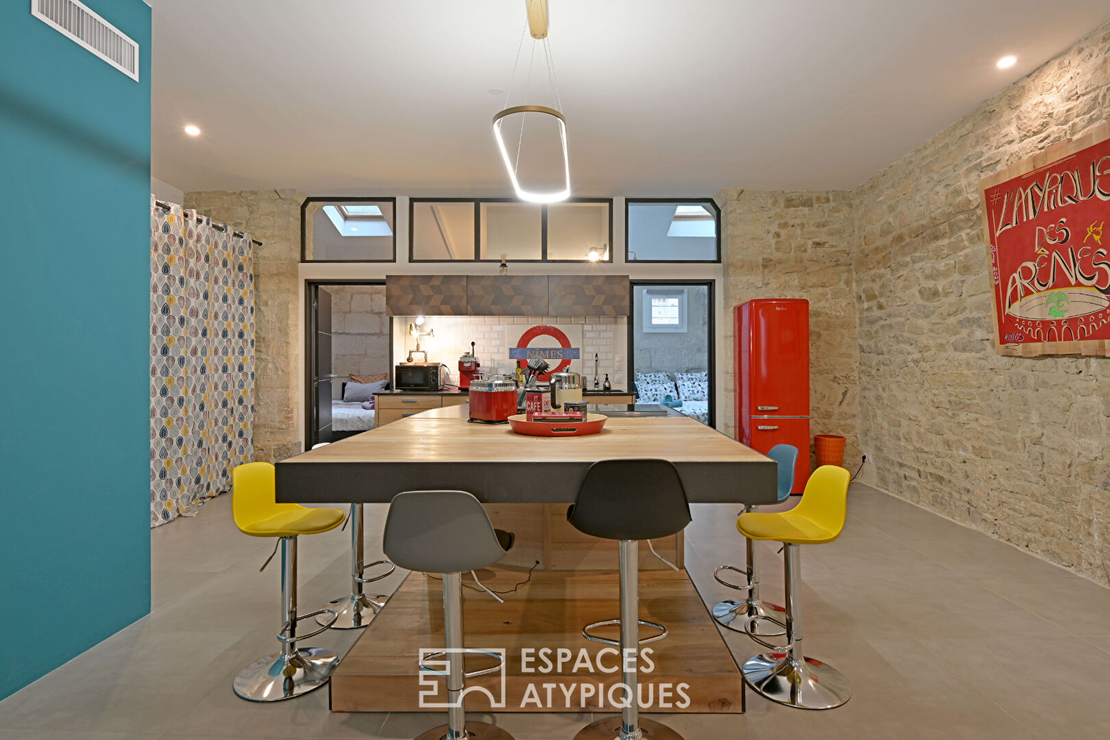 Appartement  esprit loft à proximité des Arènes