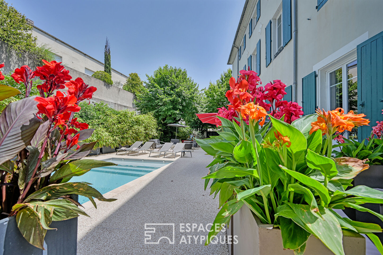 Appartement de prestige avec piscine, en coeur de ville