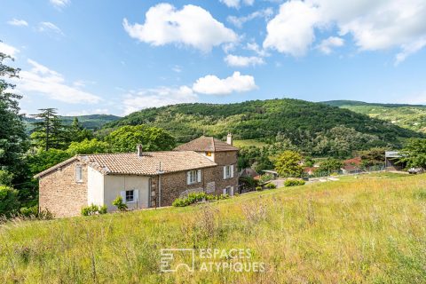 Charming stone house with panoramic view