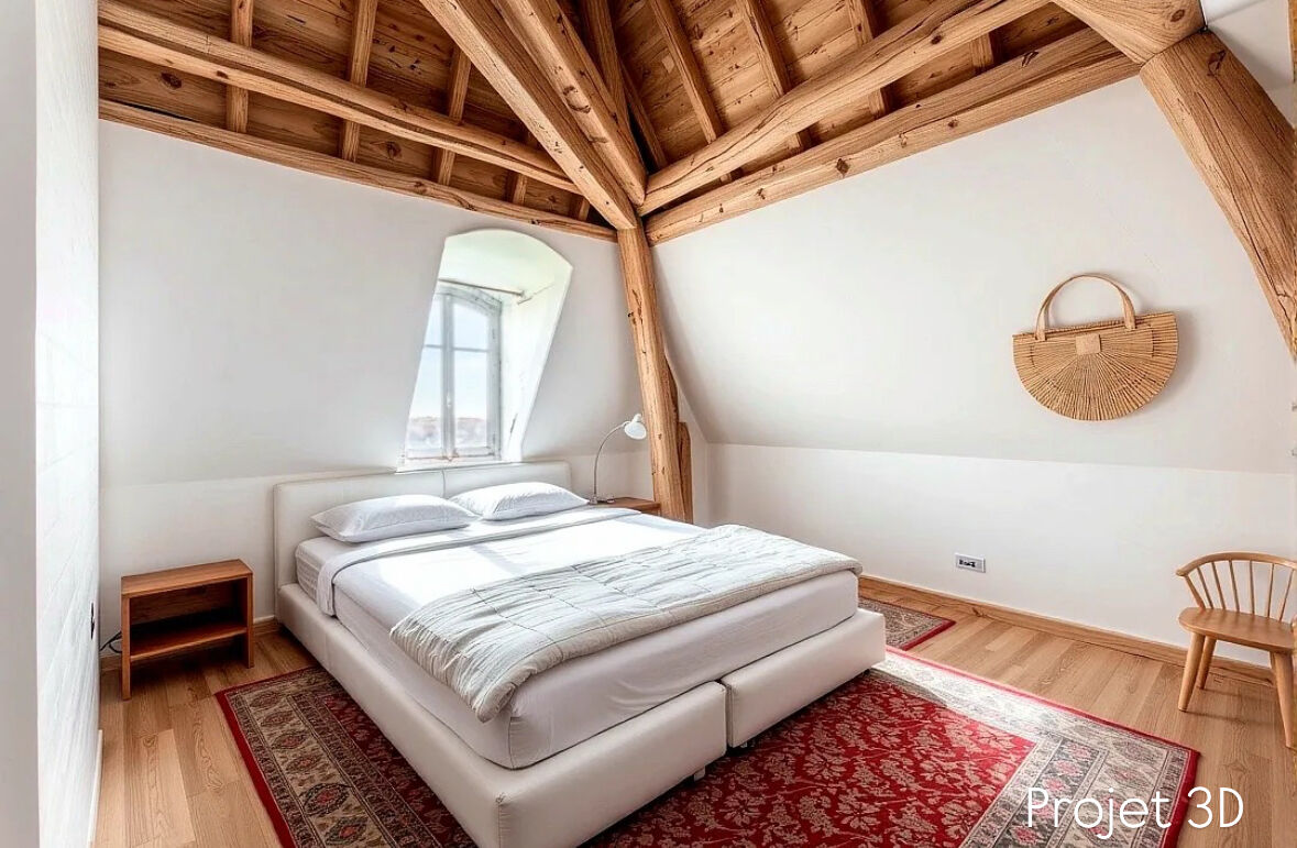 Château à rénover avec vue panoramique sur les monts du Beaujolais