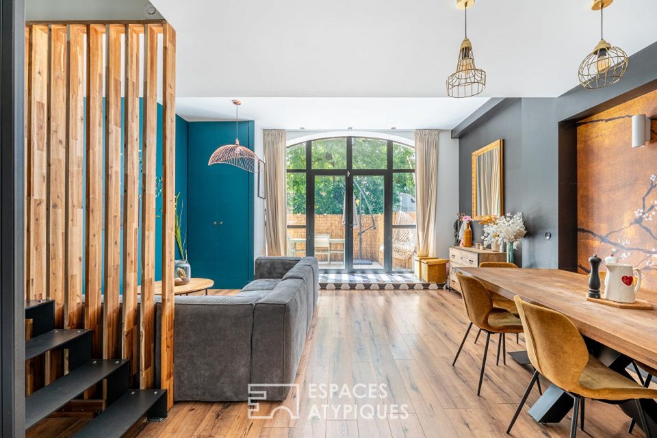 Maison de village rénovée par des architectes