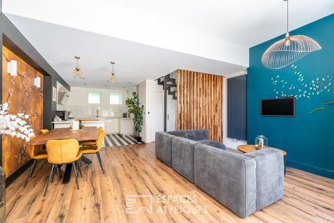 Maison de village rénovée par des architectes