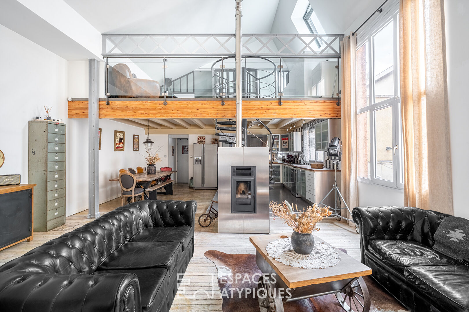 Loft dans un ancien atelier de couture