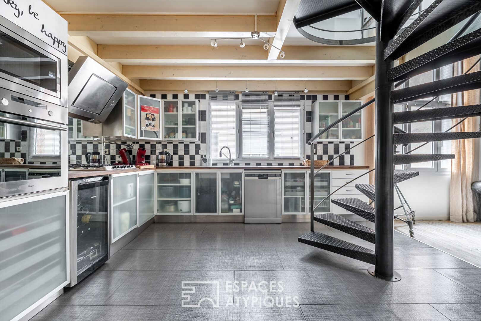 Loft dans un ancien atelier de couture