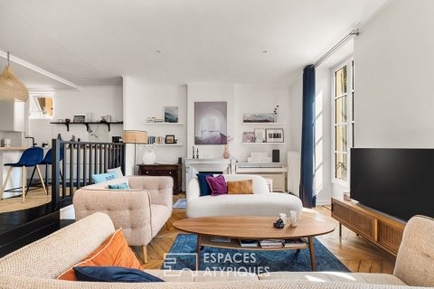 Appartement ancien rénové avec balcon