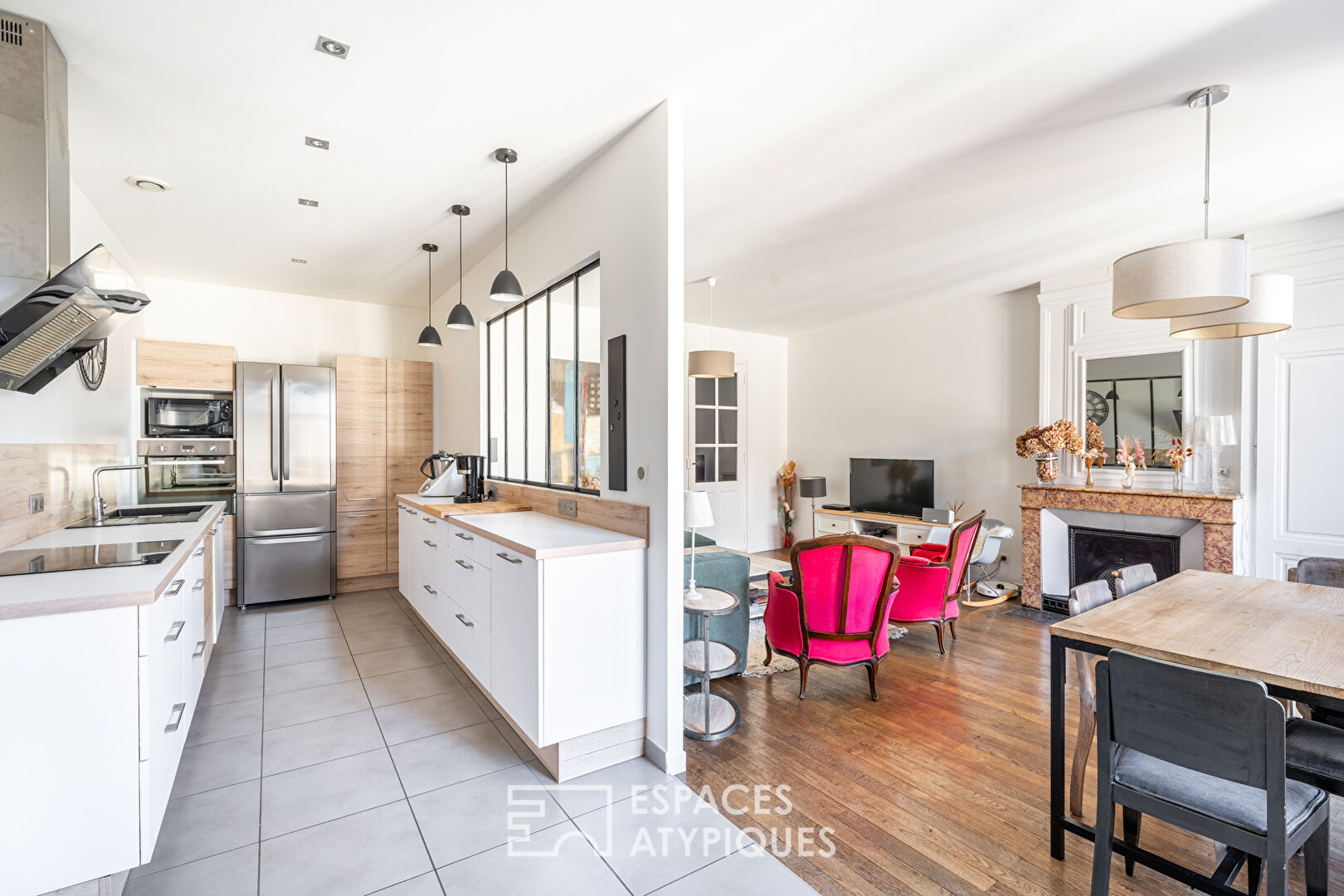 Bel appartement rénové en dernier étage