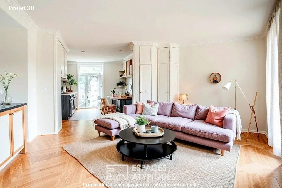 Appartement en centre-ville avec terrasse