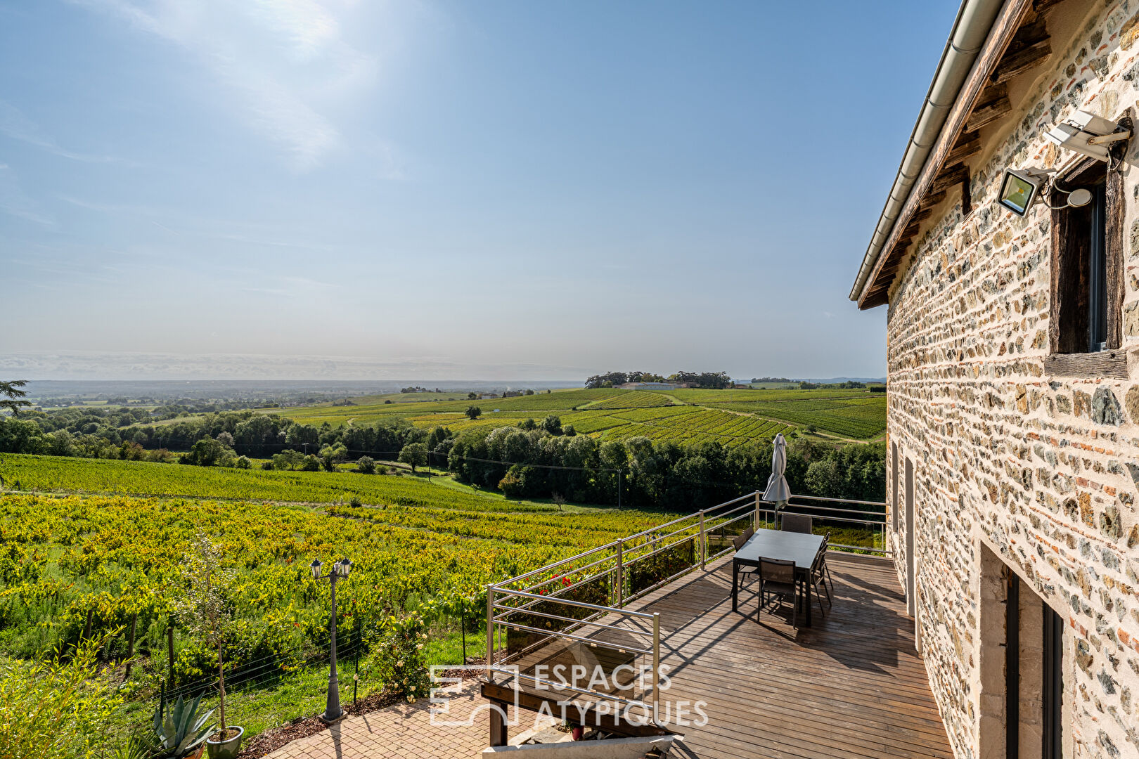 Maison de caractère avec vue imprenable sur les Crus de Beaujolais