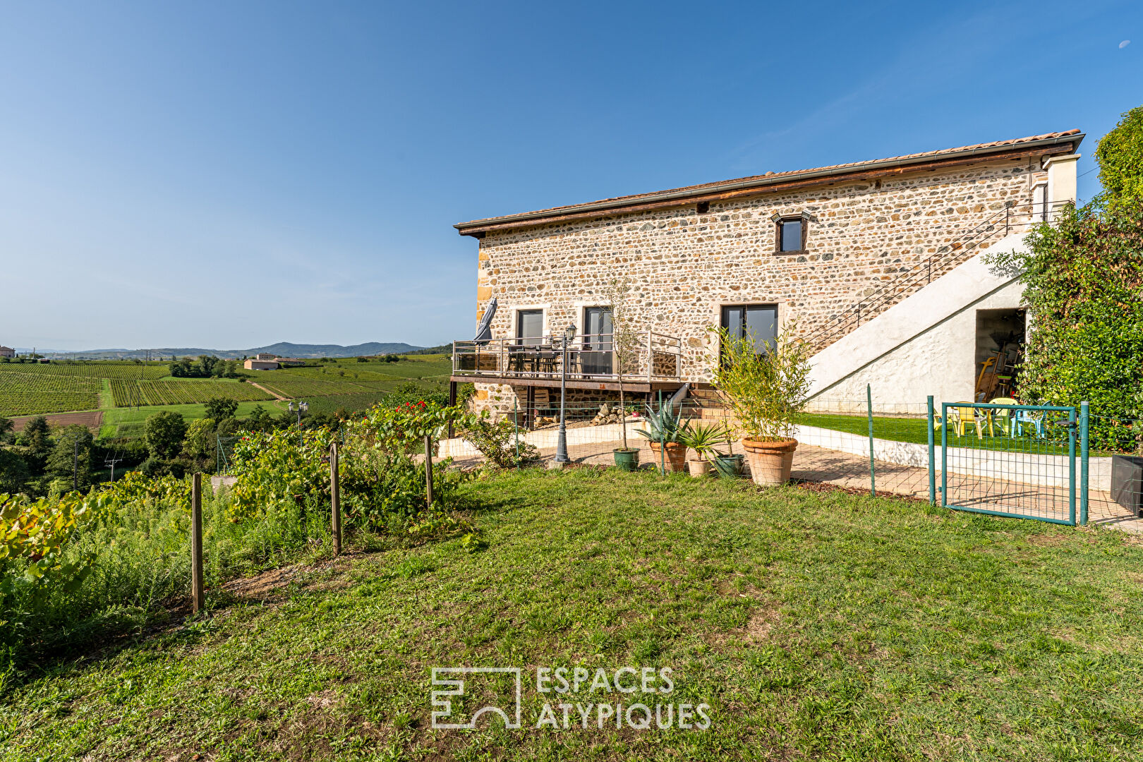 Maison de caractère avec vue imprenable sur les Crus de Beaujolais