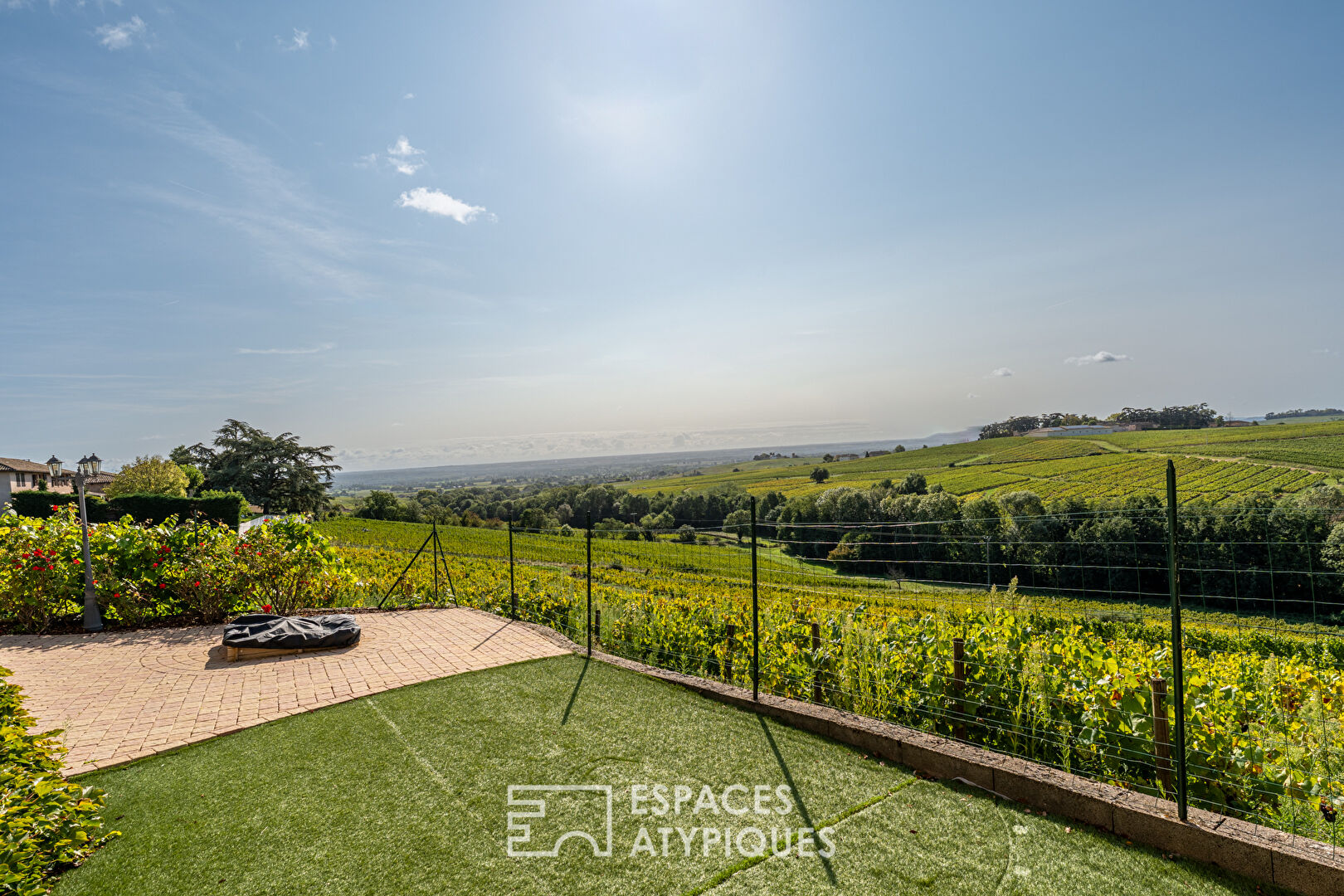 Maison de caractère avec vue imprenable sur les Crus de Beaujolais