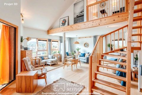 Top floor apartment to modernize