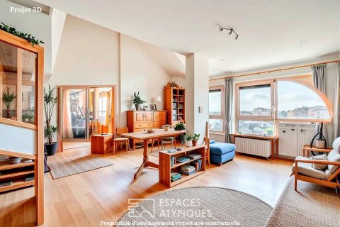 Top floor apartment to modernize