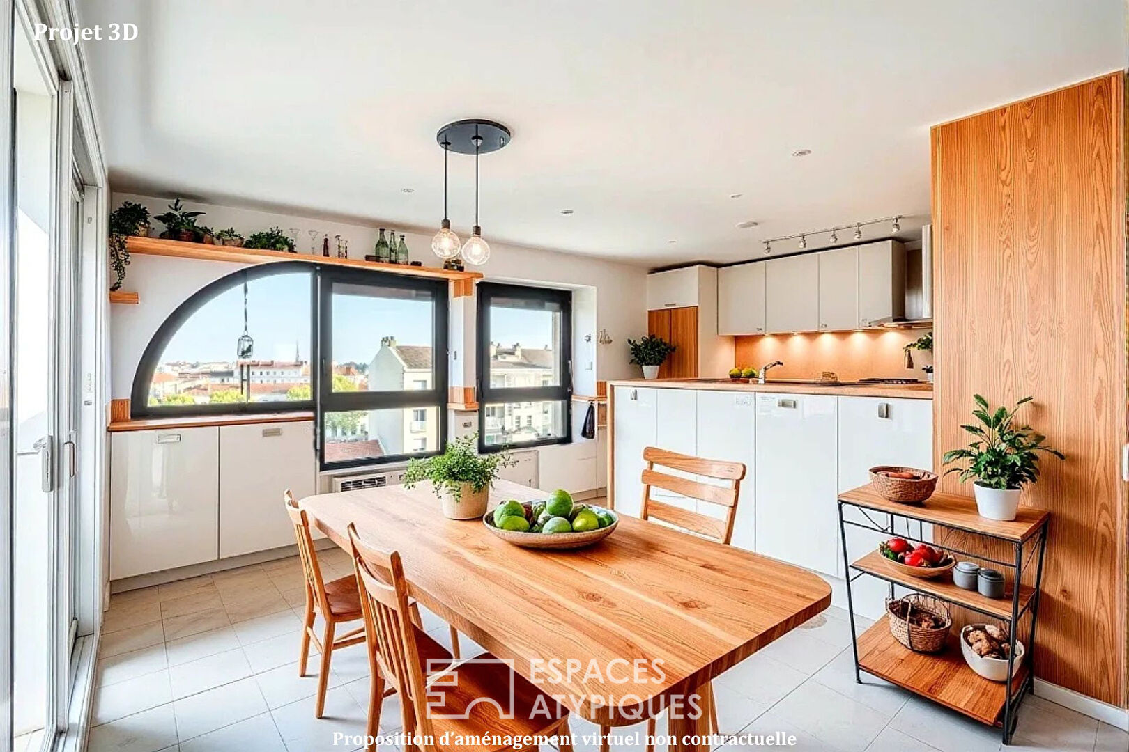 Top floor apartment to modernize