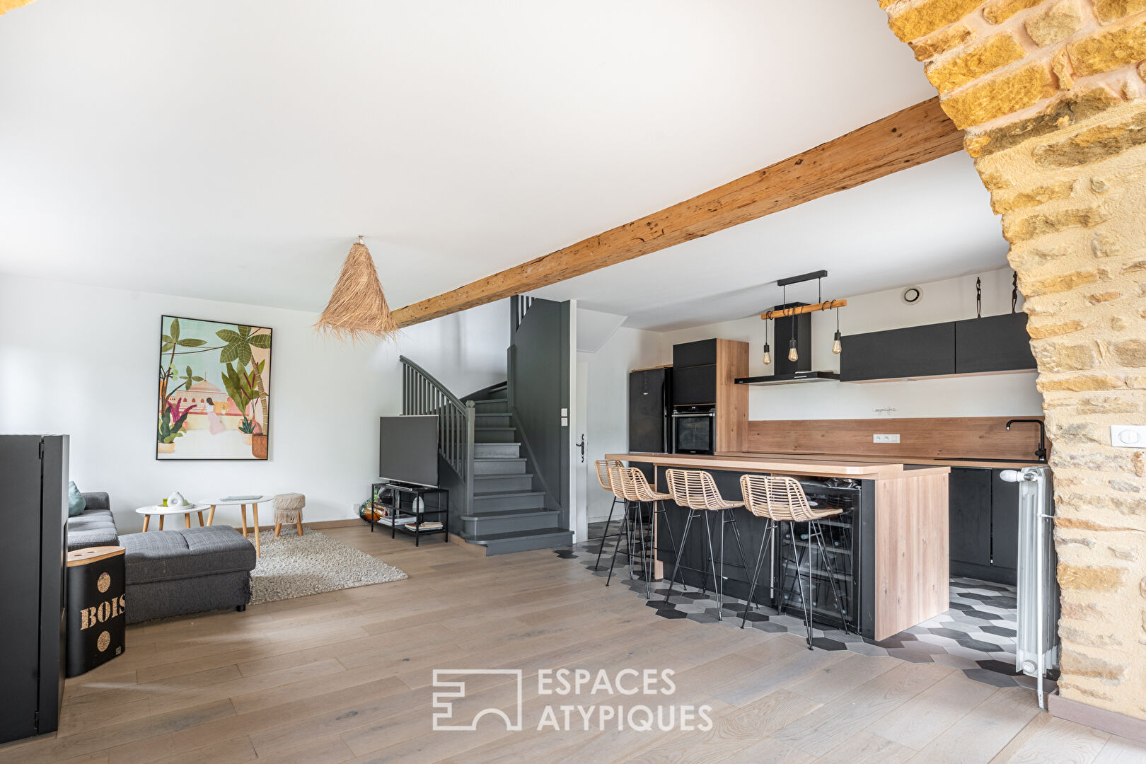 Maison de charme au coeur du Beaujolais des Pierres Dorées