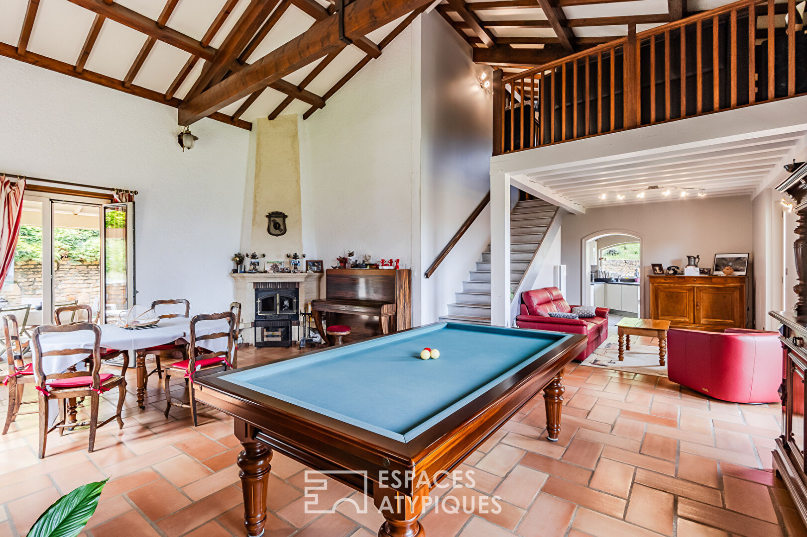 Villa avec piscine et vue sur le Mont-Blanc