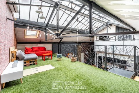 Loft à Villefranche-sur-Saône  – Volumes remarquables & esprit industriel