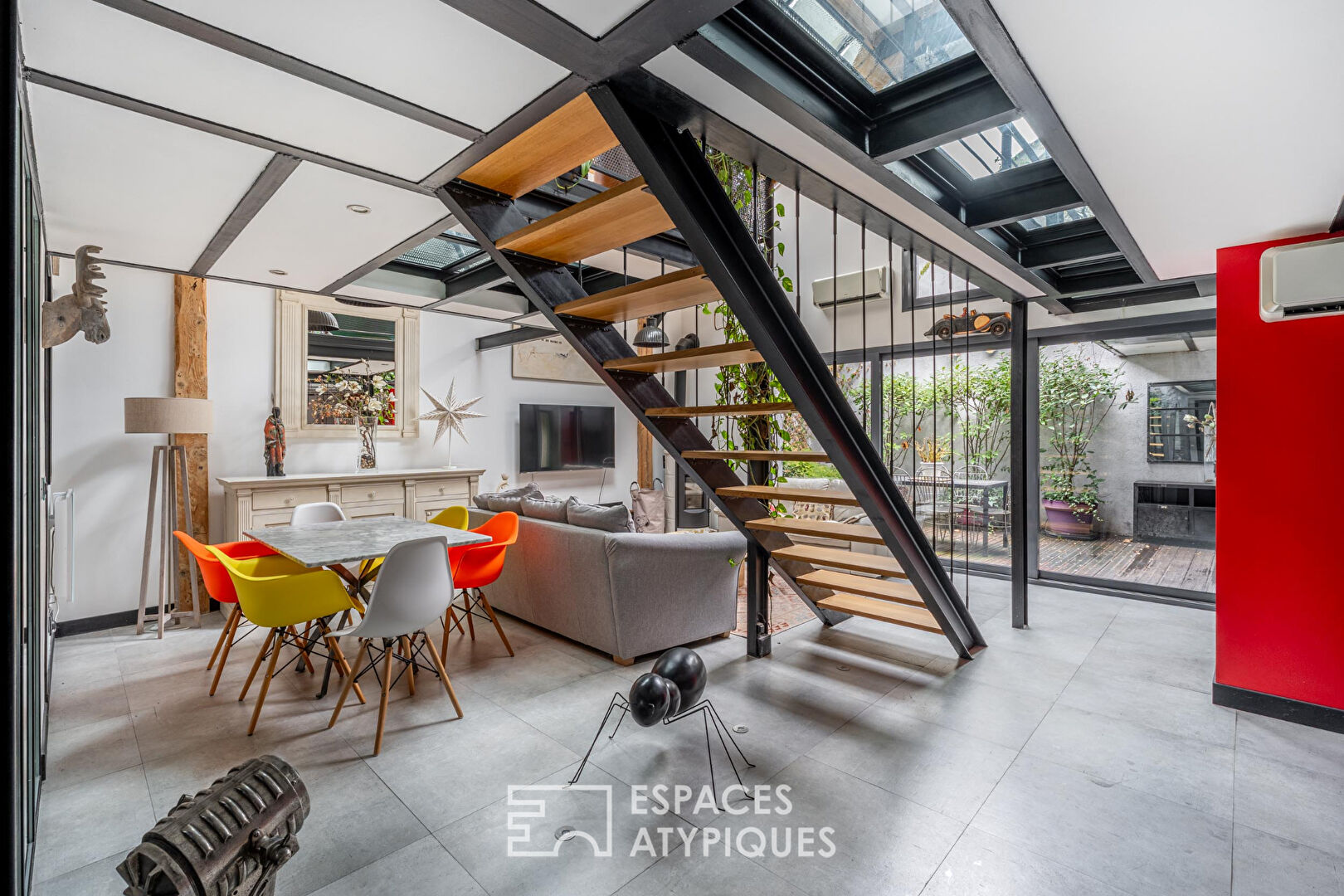 Loft d’exception avec grand jardin