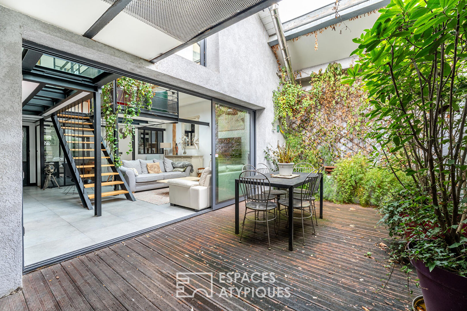 Loft d’exception avec grand jardin