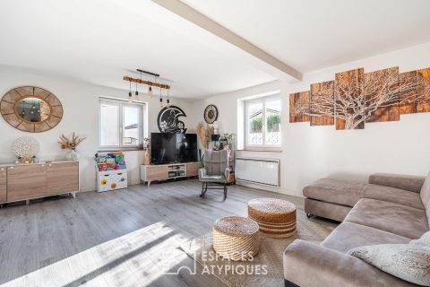 Appartement au coeur d’un village chargé d’histoire