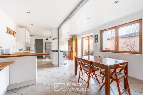 Maison de village confidentielle au pied du mont Brouilly