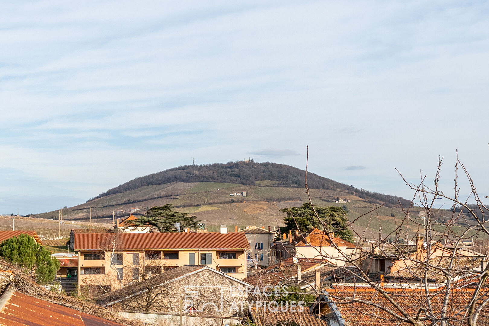 Maison de village confidentielle au pied du mont Brouilly
