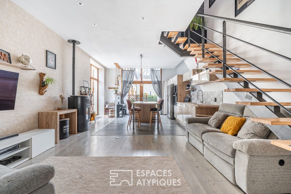 Appartement triplex de caractère au sein d'une copropriété historique