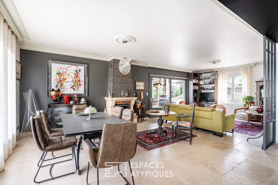 Maison rénovée avec vue dégagée sur la campagne