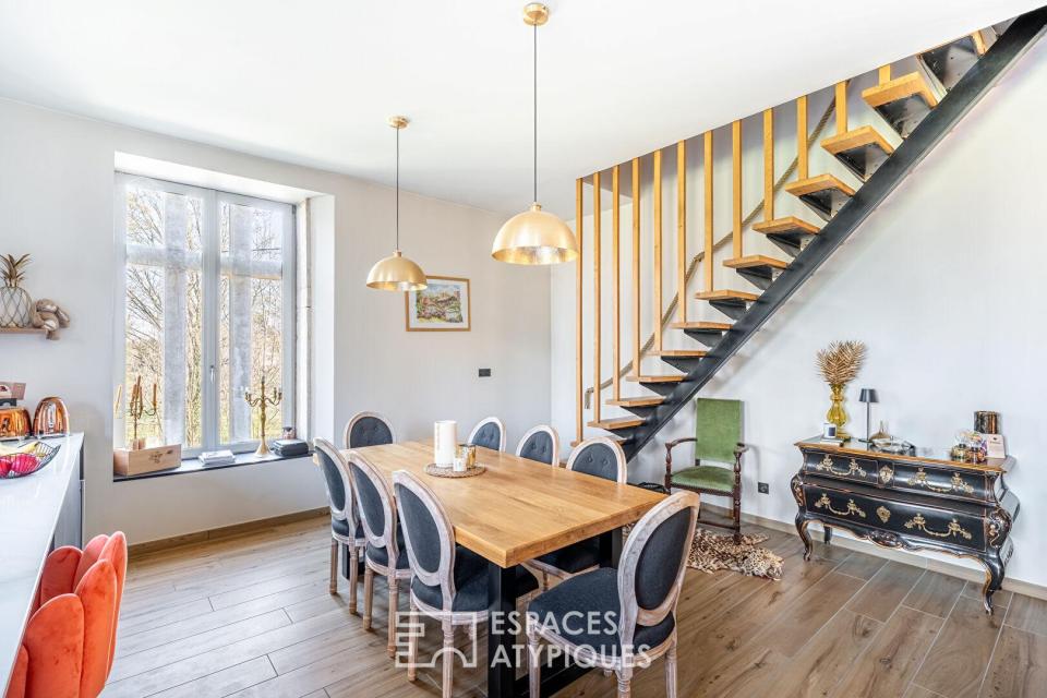 Appartement Duplex historique du XIXe siècle avec jardin