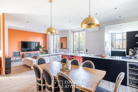 Appartement Duplex historique du XIXe siècle avec jardin