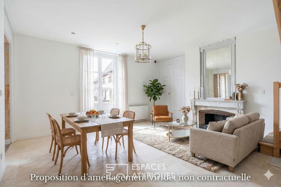 Appartement de caractère au coeur d'un château à Belleville-en-Beaujolais