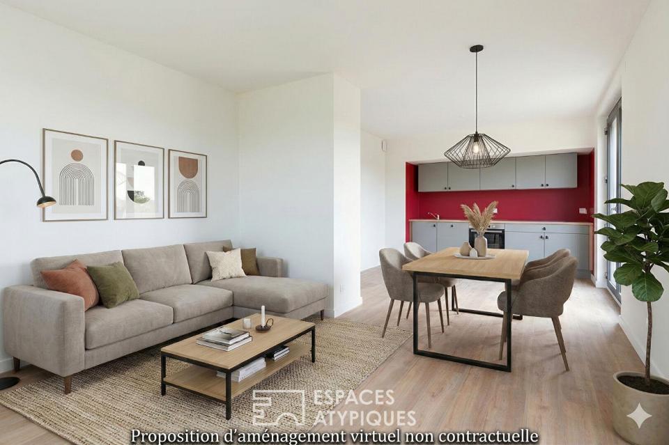 Appartement duplex au coeur de Saint-Didier-de-Formans