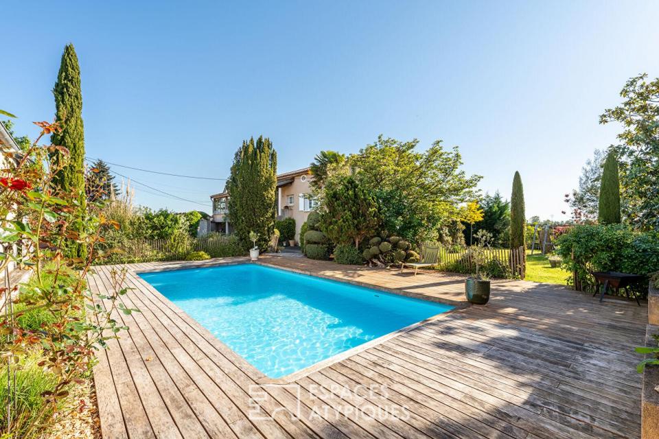 Bâtisse d'exception avec piscine