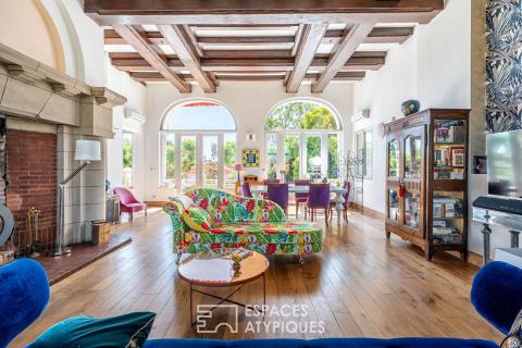 Appartement familial de caractère avec terrasse et jardin