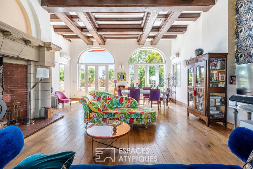 Appartement familial de caractère avec terrasse et jardin