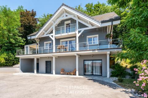 Maison de caractère sur les hauteurs de Jassans-Riottier