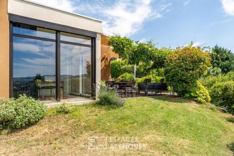 Maison d’architecte entièrement rénovée avec vue panoramique