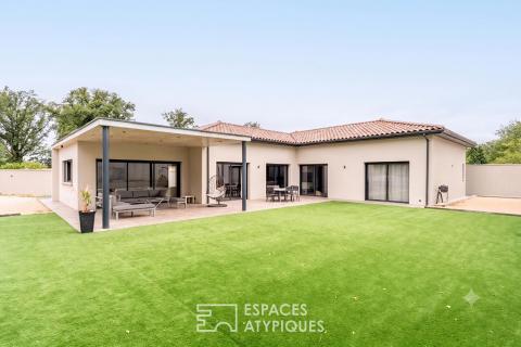 Maison contemporaine de plain-pied aux prestations haut de gamme à Montmerle-sur-Saône