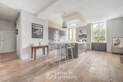 Renovated apartment with balcony