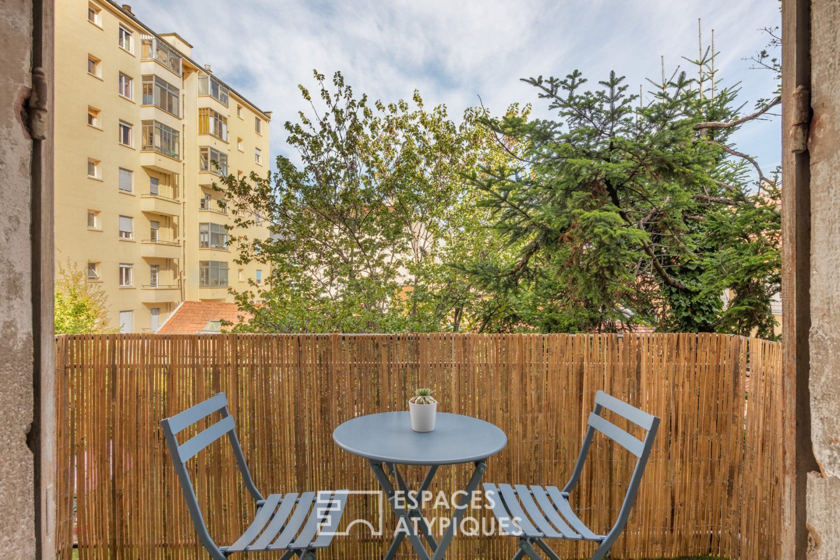 Renovated apartment with balcony