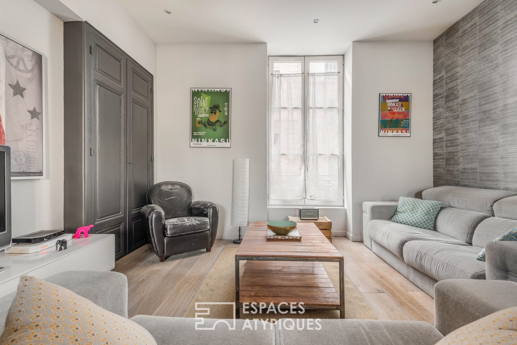 Renovated apartment with balcony