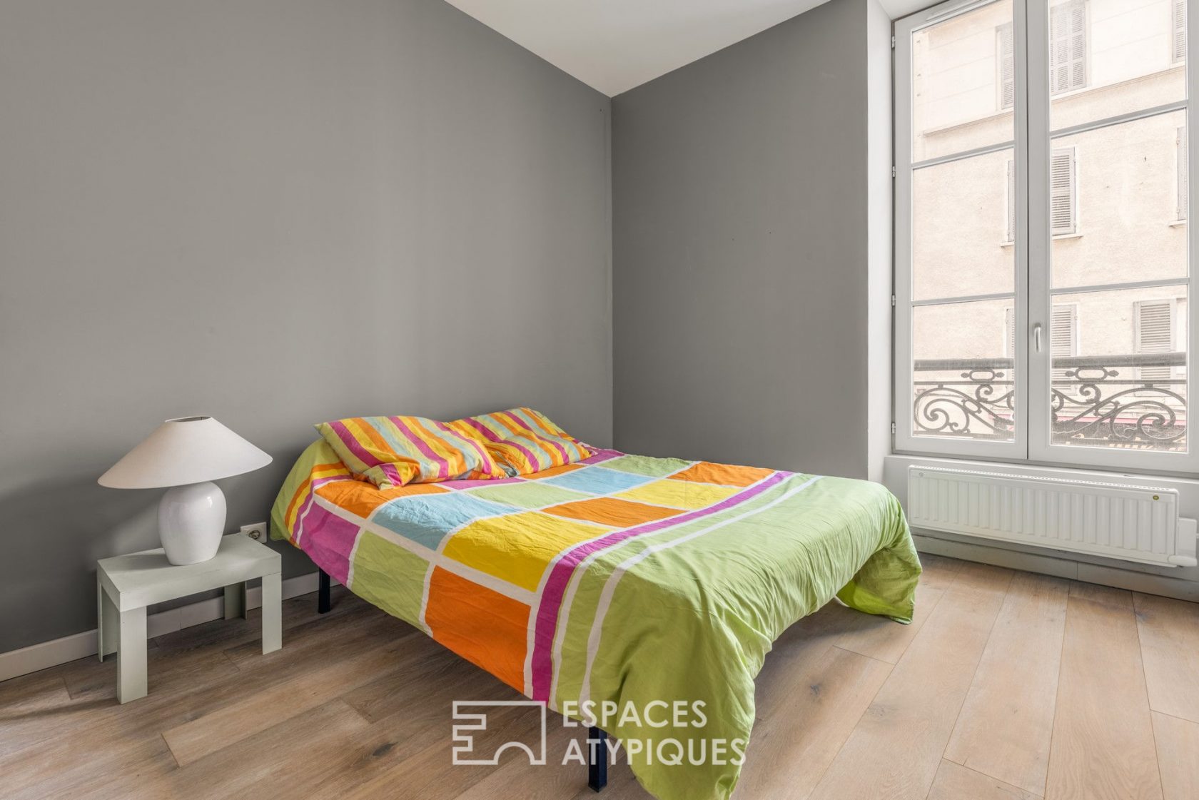 Renovated apartment with balcony