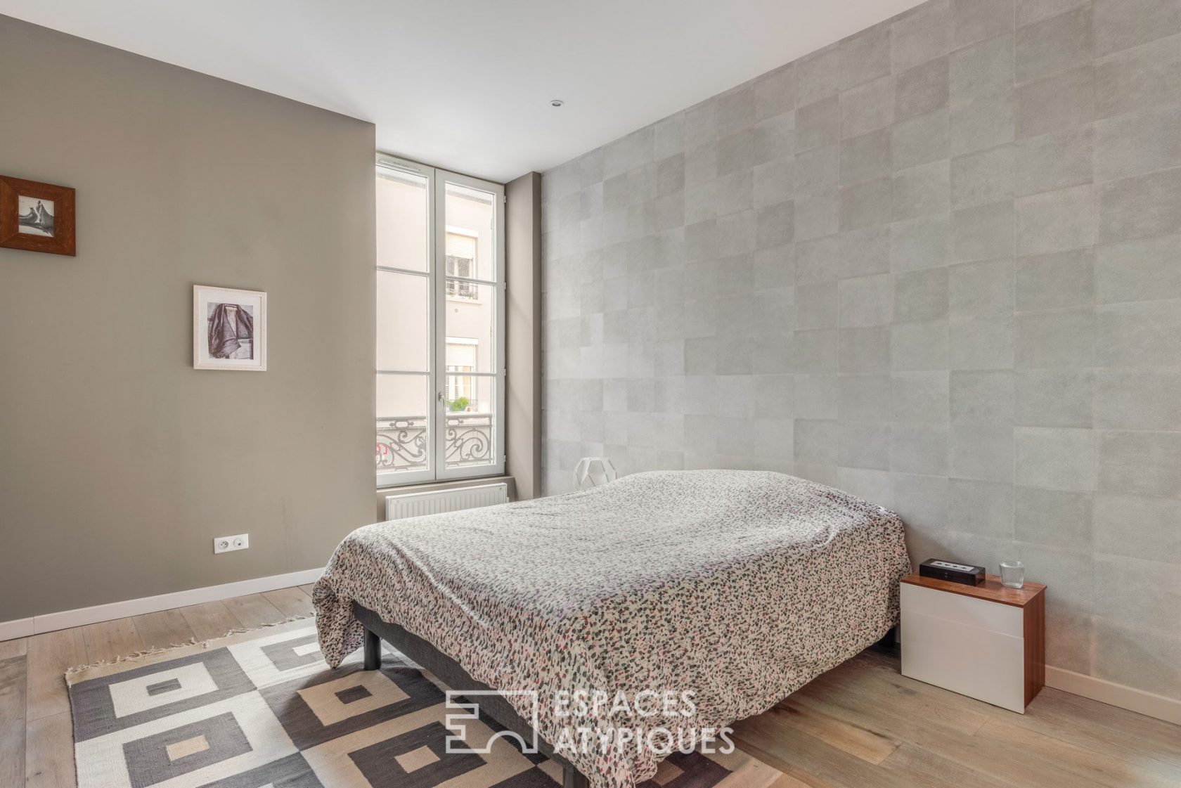 Renovated apartment with balcony