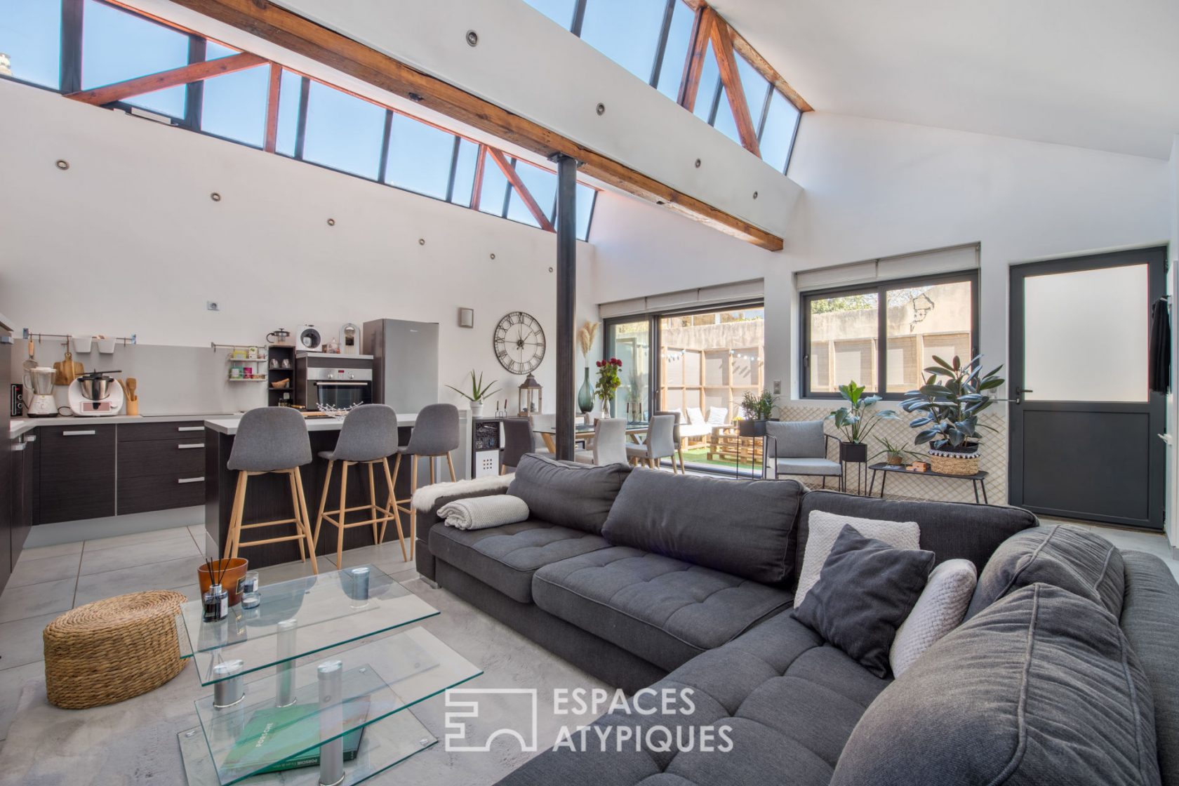 loft avec terrasse en hypercentre
