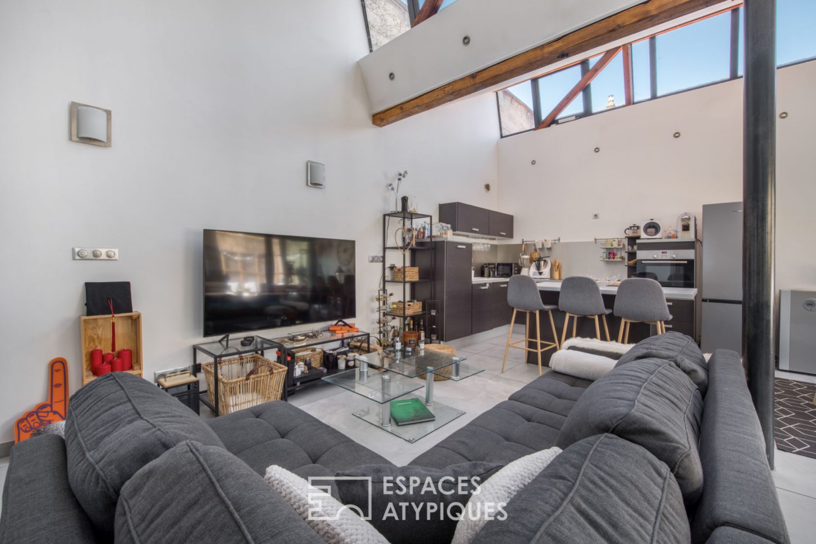 loft avec terrasse en hypercentre