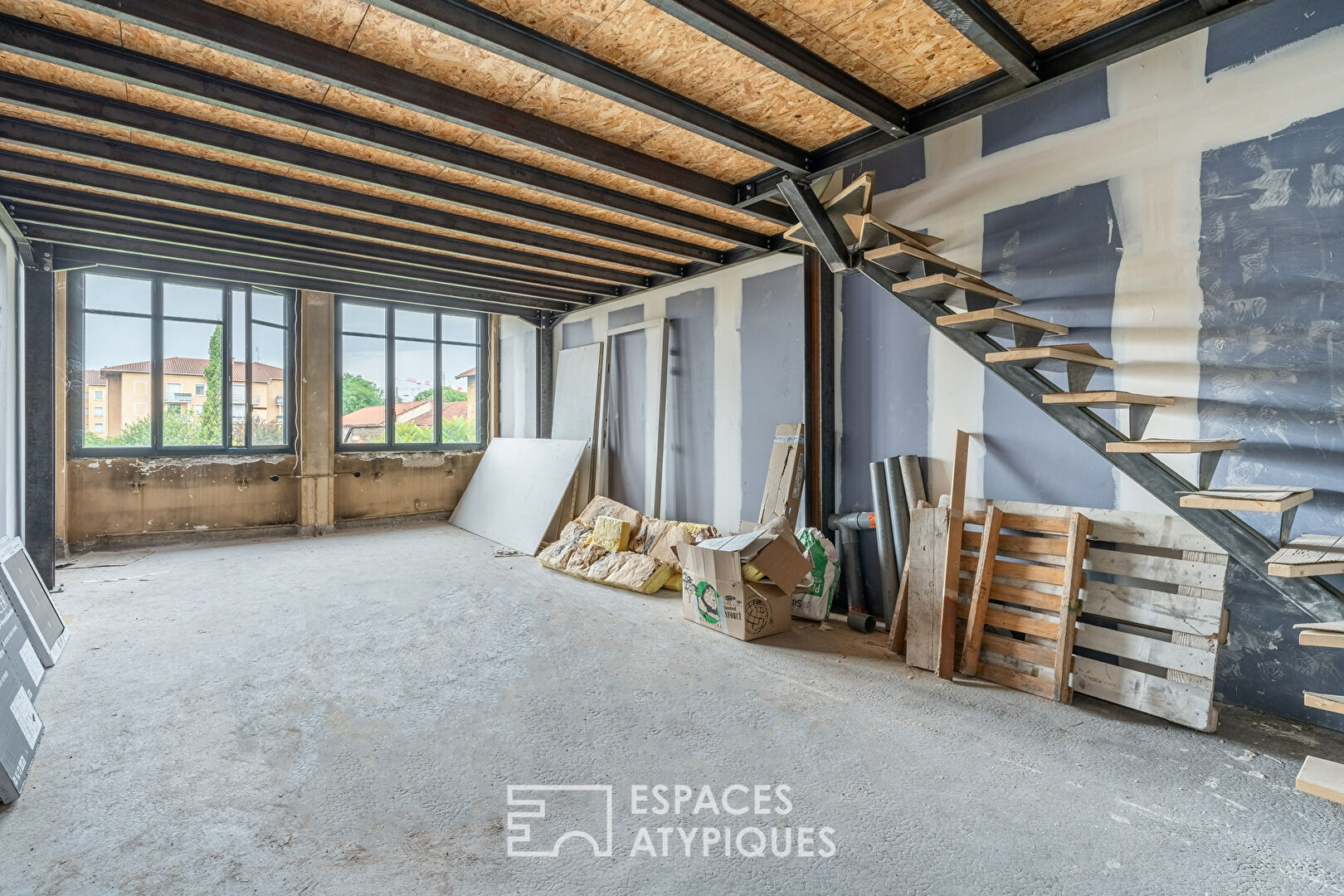 Plateau style loft à aménager dans l’éco quartier