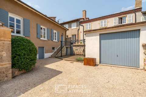 Village house in the heart of history