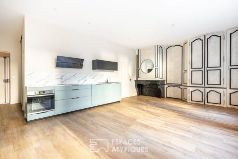 Charming renovated apartment in the heart of Villefranche city center