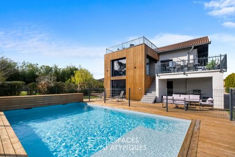 Designer villa with swimming pool