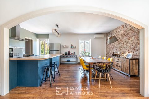 Renovated apartment in an old mill