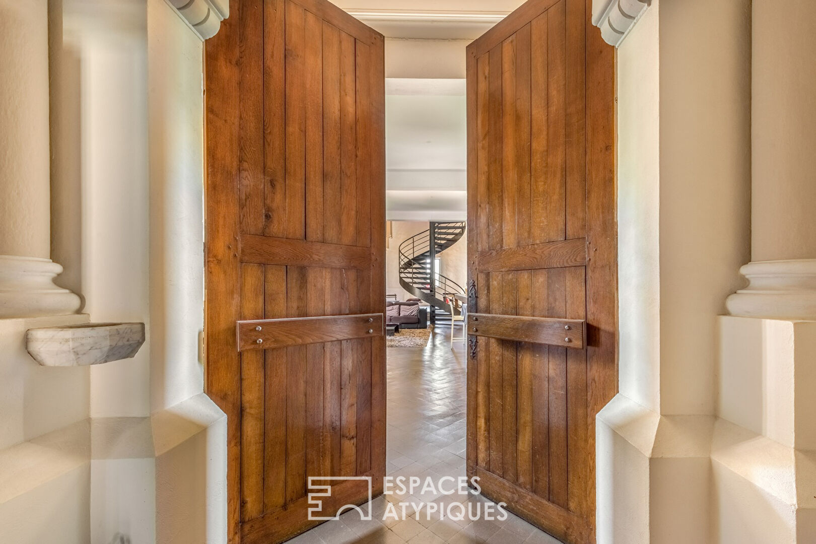 Appartement dans une ancienne chapelle désacralisée